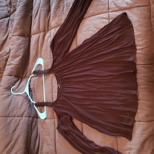 Torrid cold shoulder top.